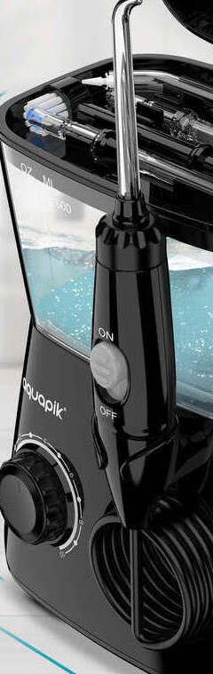 Aquapik Advanced mostrando depósito y cuerpo