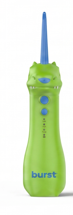 BURST Kids Water Flosser verde completo