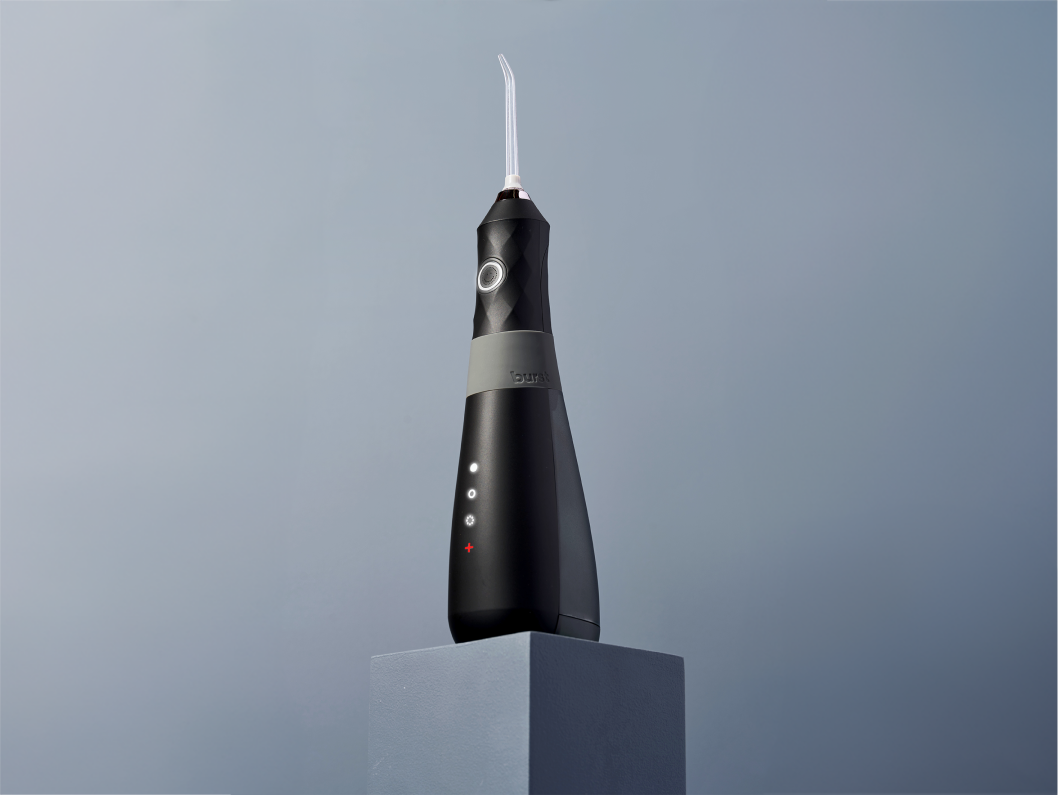 BURST Water Flosser mostrando cuerpo y depósito