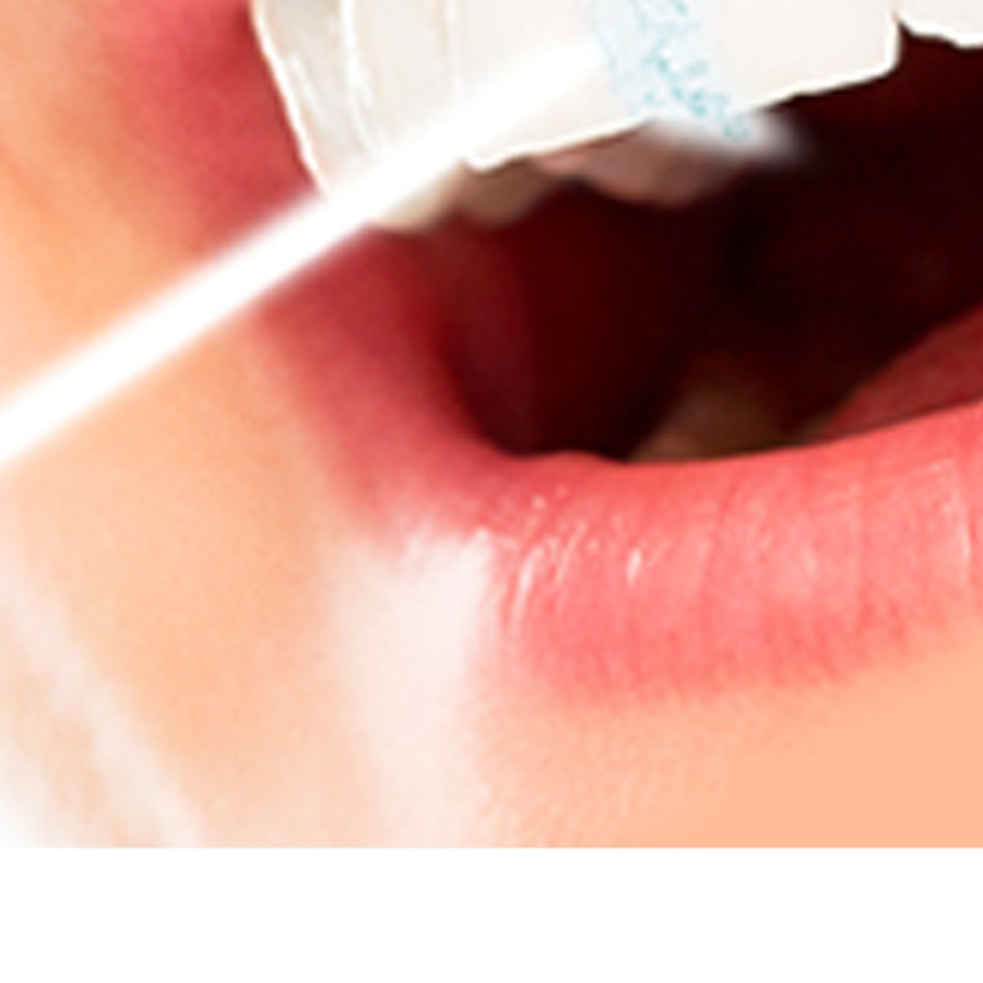 Colgate Blast usado para limpieza interdental