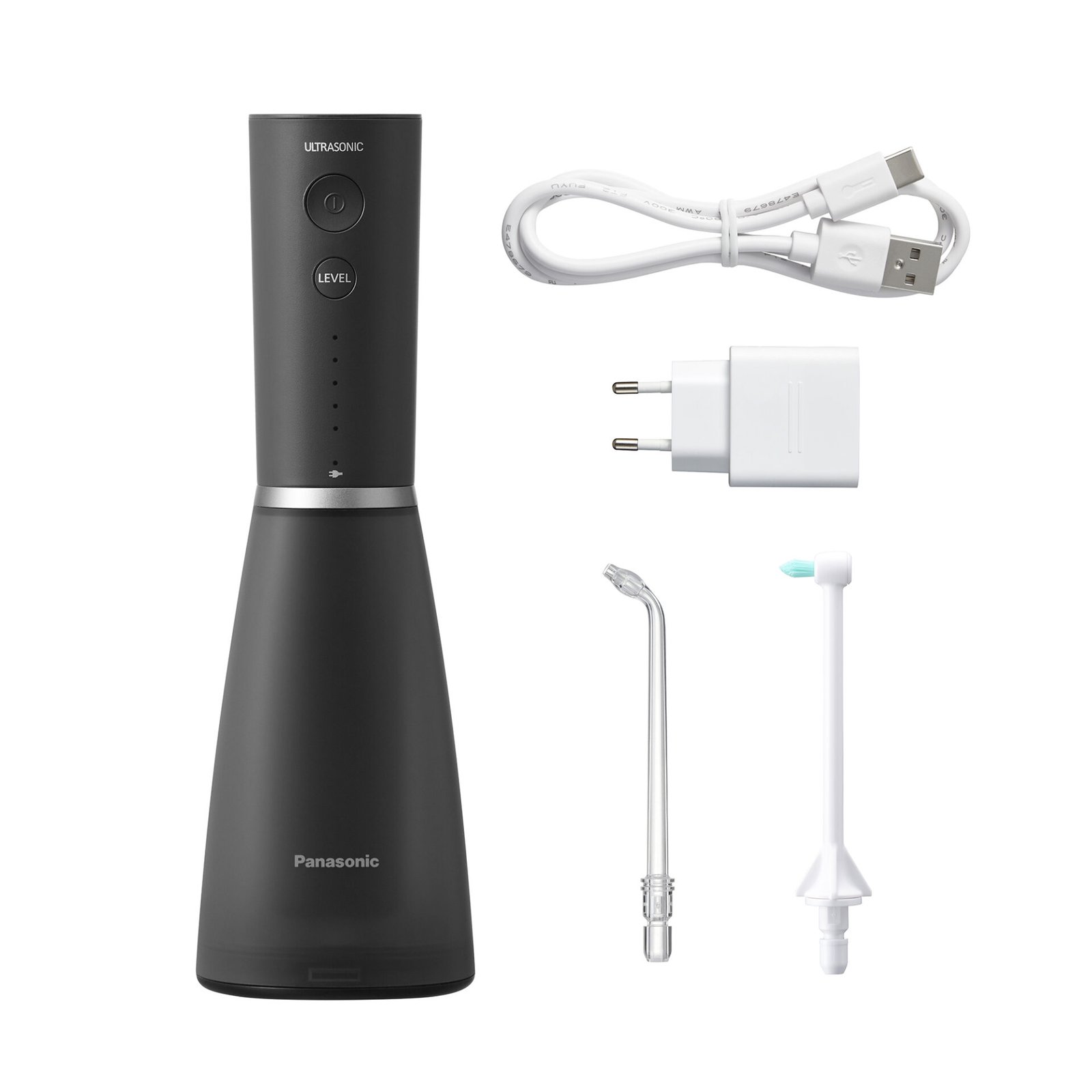 Panasonic EW-DJ86 con las boquillas y accesorios incluidos