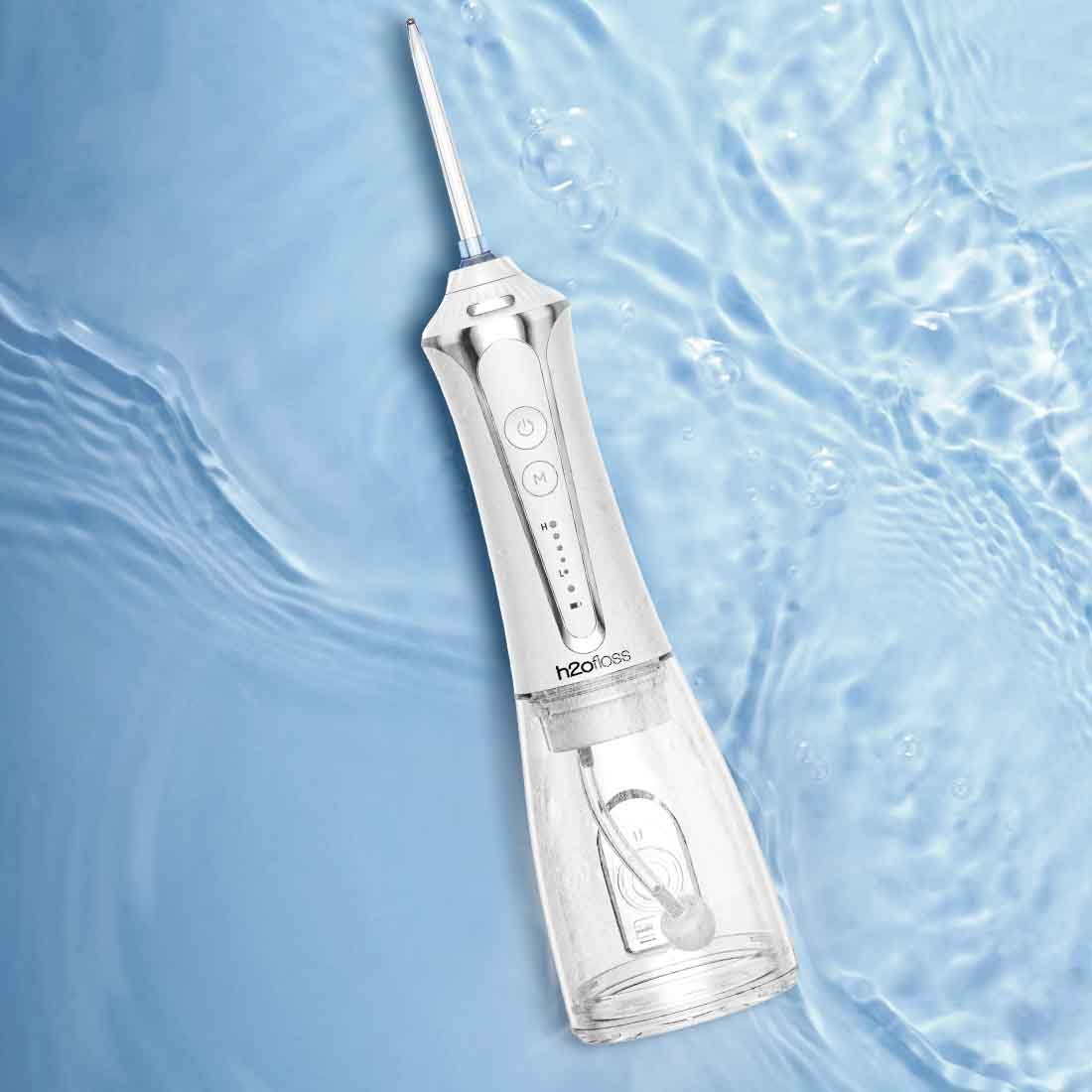 H2ofloss HF-2 mostrado en agua