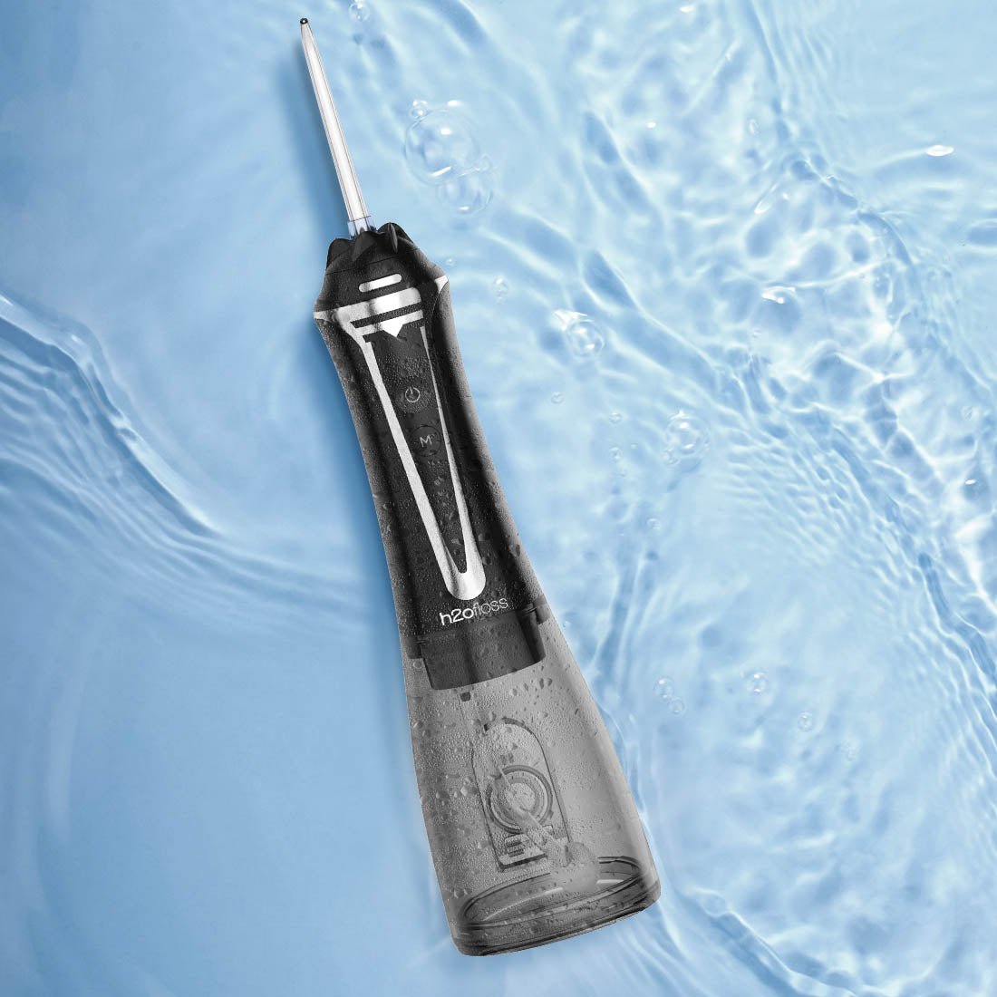 Cómo usar un irrigador dental con ortodoncia · ejemplo visual