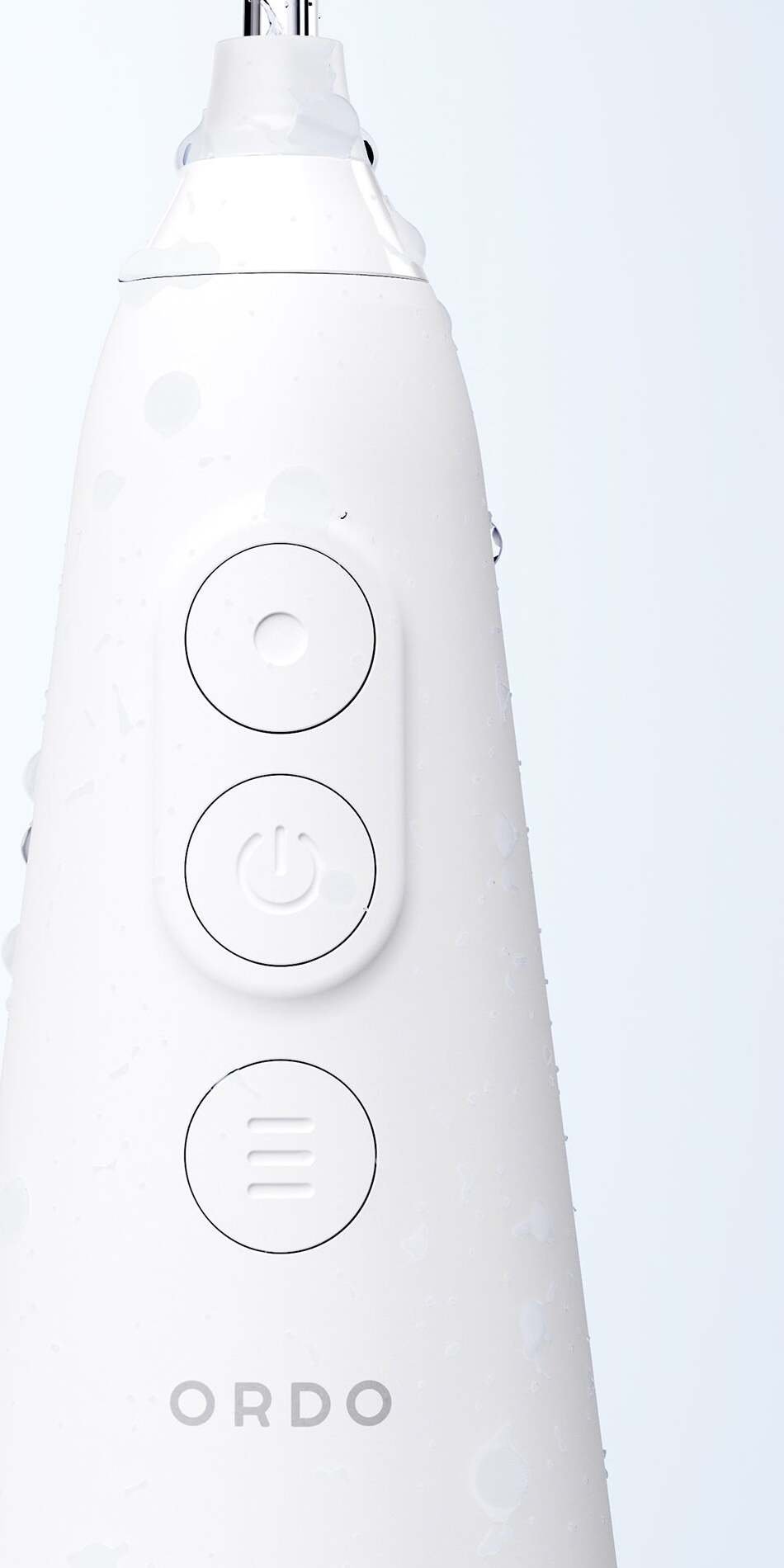 Ordo Hydro Sonic mostrando sus controles