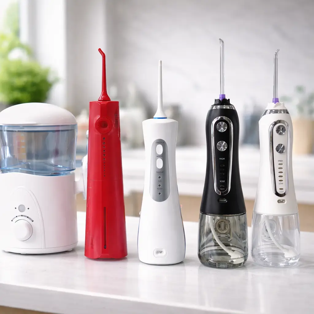 Comparativa de los mejores irrigadores dentales portátiles y de sobremesa recomendados por dentistas