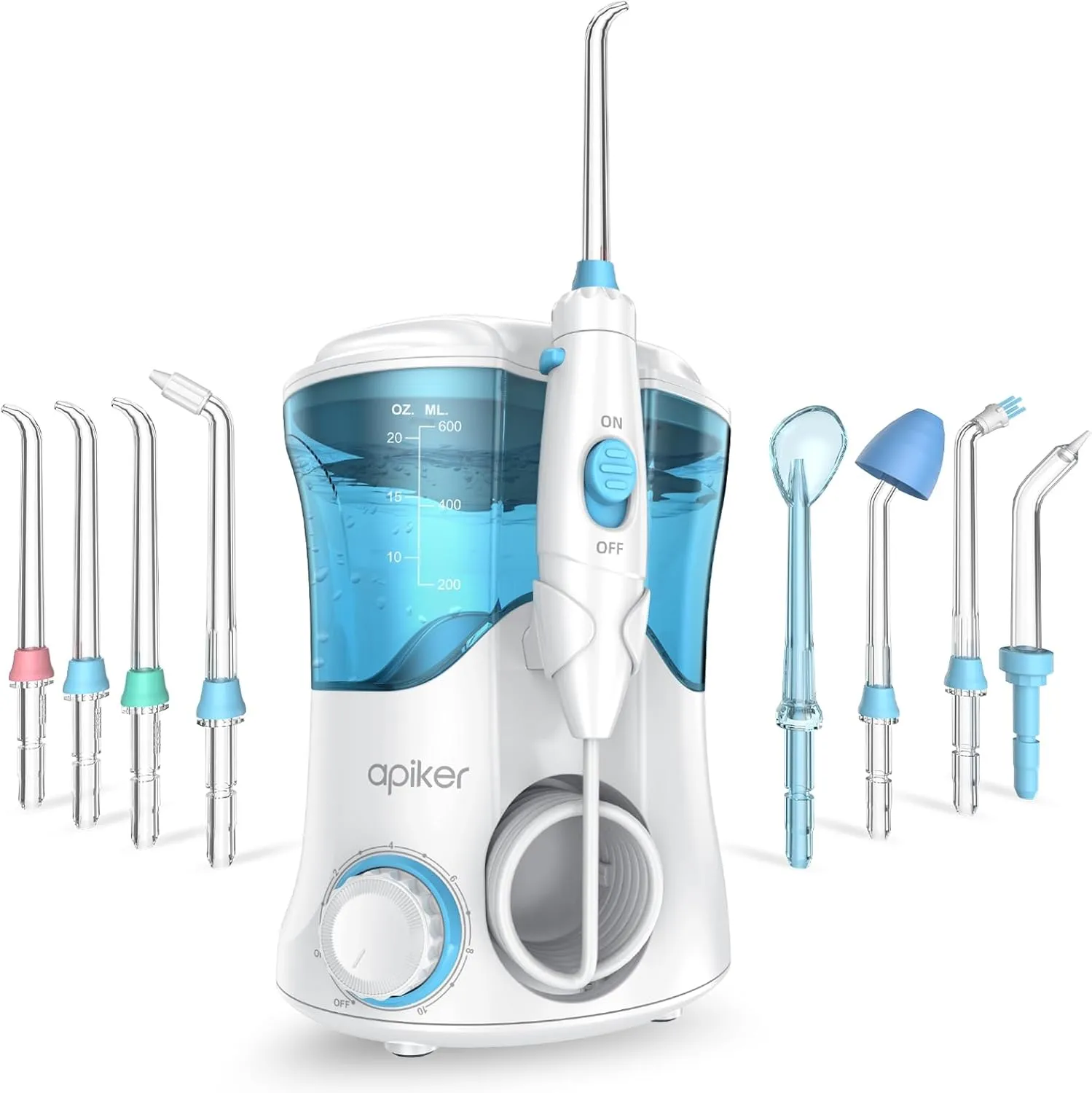 Apiker FC169, irrigador dental de sobremesa para uso en baño