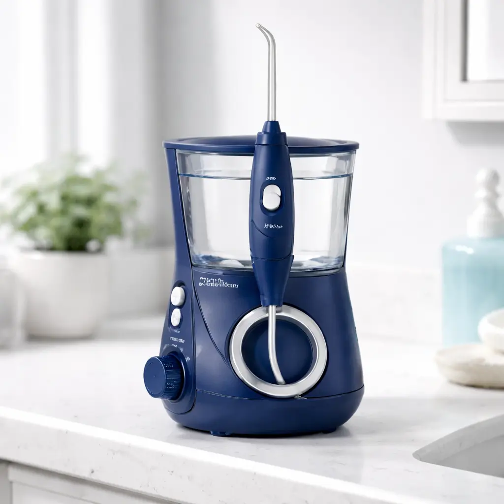 Irrigador dental de sobremesa Waterpik WP-660EU (Aquarius) en vista frontal